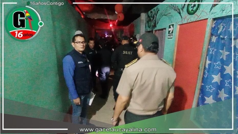 Policía ejecuta operativo conjunto en burdeles en el distrito de San Juan Bautista