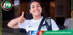 Voleibolista Esmeralda Sánchez confesó ser hincha de Universitario