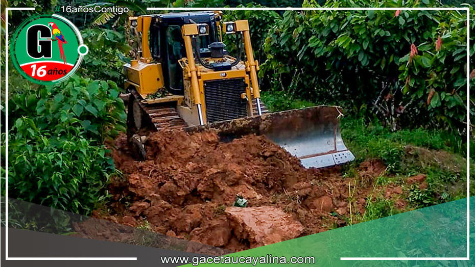 Municipalidad de Padre Abad Mejora Infraestructura Vial en Zonas Rurales