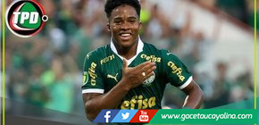 Endrick se despide del Palmeiras