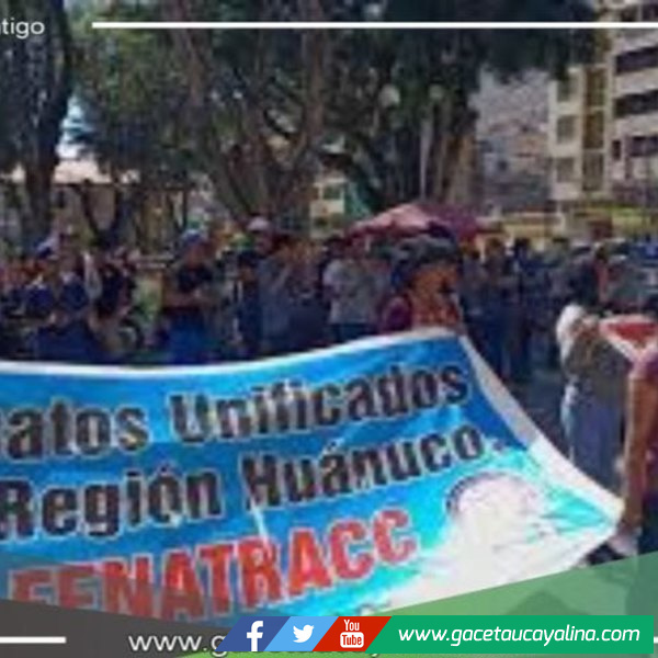 Los trabajadores de construcción civil exigen respeto a sus derechos laborales 