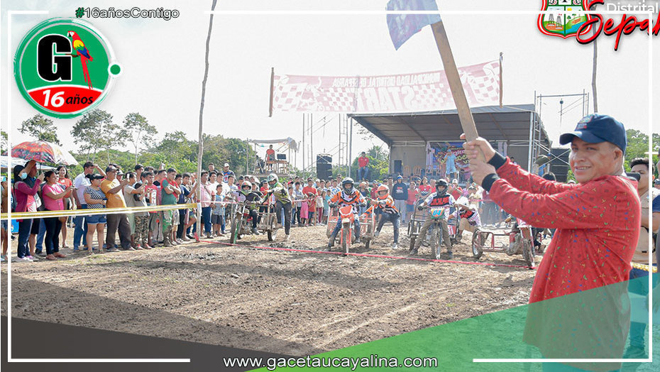 Sepahua vibra con la emocionante Carrera de Motokar Cross
