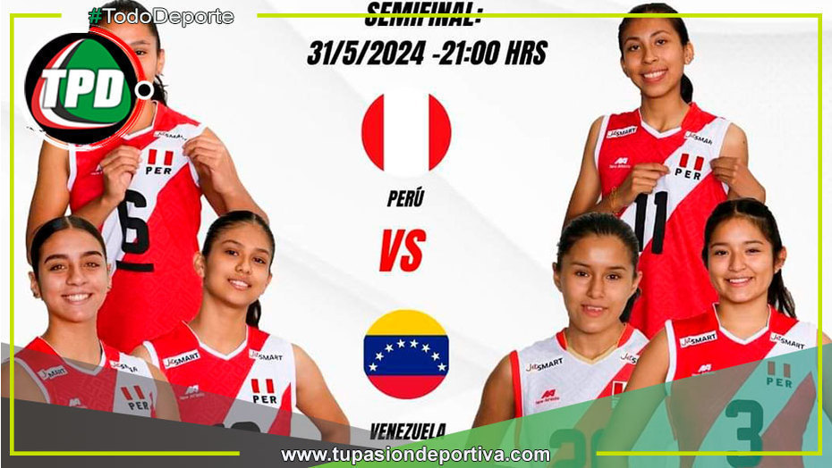 Perú Sub 17 enfrenta a Venezuela en las semifinales de la Copa Panamericana de Vóley