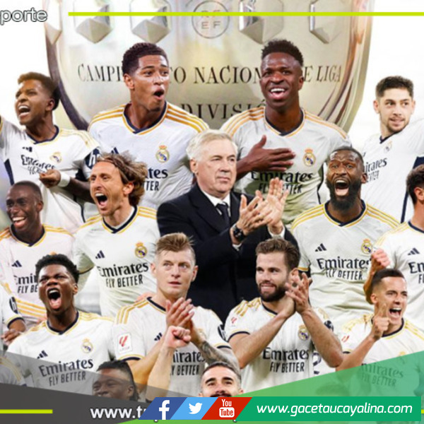 ¡El Real Madrid campeón de Liga por 36ª vez!