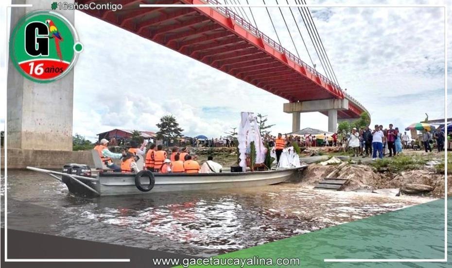 Vicariato Apostólico de Iquitos realizó procesiones fluviales