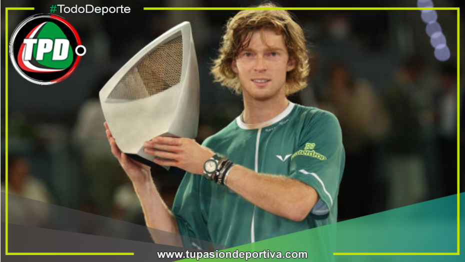 Andrey Rublev: campeón en Madrid y con la mira puesta en Roma