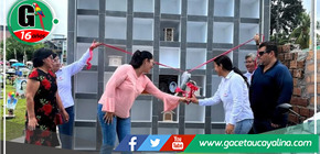 Beneficencia de Tarapoto inaugura columbario en cementerio para cenizas