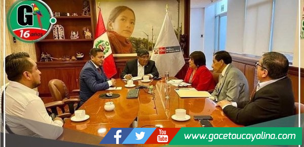 Gobernador Dr.Rene Chávez y ministro Rómulo Mucho trabajan en conjunto para solucionar crisis enérgetica