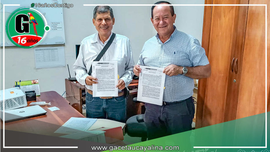 Alcalde Francisco Mendoza de Souza Firme en el Desarrollo de Comunidades Nativas