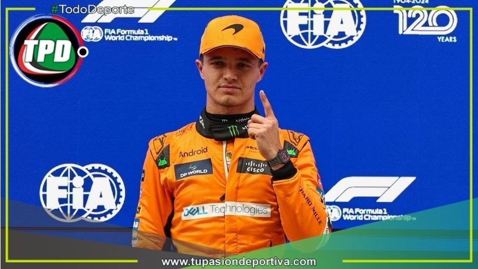Lando Norris consiguió su primera victoria