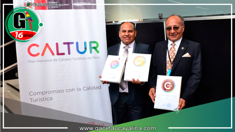 El Mincetur reconoce a ocho compañías de Huánuco por su excelencia en la atención al turista