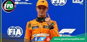 Lando Norris consiguió su primera victoria