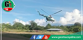 Loreto: Un helicóptero de la Policía realizó un aterrizaje de emergencia, pero sus ocupantes salieron ilesos