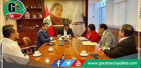 Gobernador Dr.Rene Chávez y ministro Rómulo Mucho trabajan en conjunto para solucionar crisis enérgetica