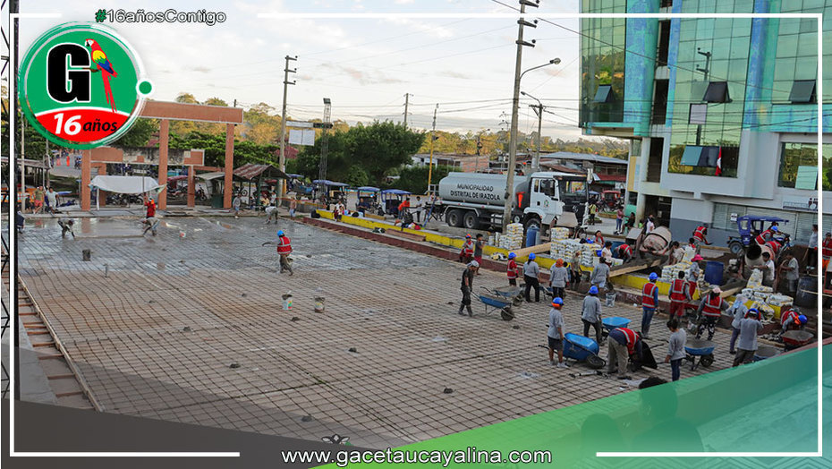 Municipalidad de Irazola bajo el liderazgo de Wilmer Saavedra Gómez, Refresca su Imagen