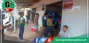 Realizan operativo de salud pública en empresas envasadoras de agua en Calléria 