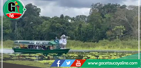  Dos Manatíes Rehabilitados Regresan a su Hogar en la Reserva Nacional Pacaya Samiria