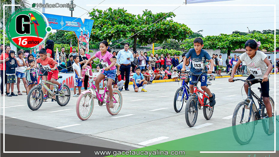 Gran Competencia de Ciclismo marca el 42 aniversario de Sepahua