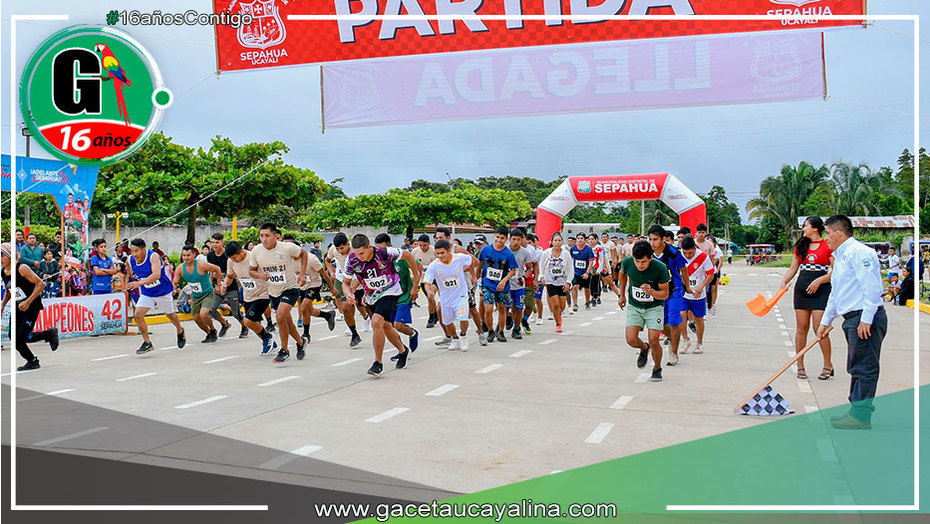 Gran Maratón 7K: Una fiesta de resistencia y coraje en Sepahua