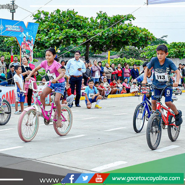 Gran Competencia de Ciclismo marca el 42 aniversario de Sepahua