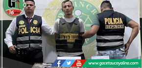 Sujeto con requisitoria fue atrapado por la policía 