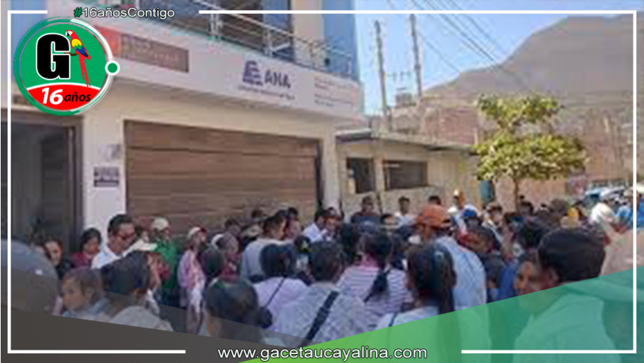 Alcalde de Húanuco urge acción por crisis del agua en Santa María del Valle