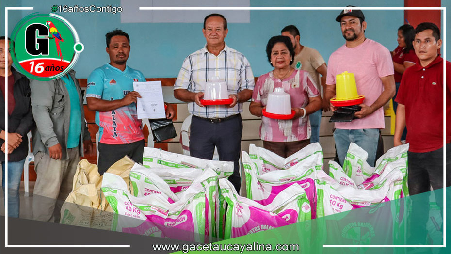 Municipalidad de Atalaya Impulsa Desarrollo con Entrega de Alimentos Balanceados y Abono