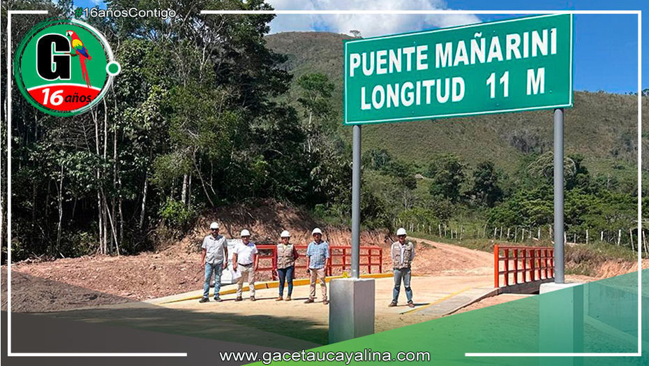 Municipalidad de Atalaya Culmina Importantes Obras de Renovación de Puentes