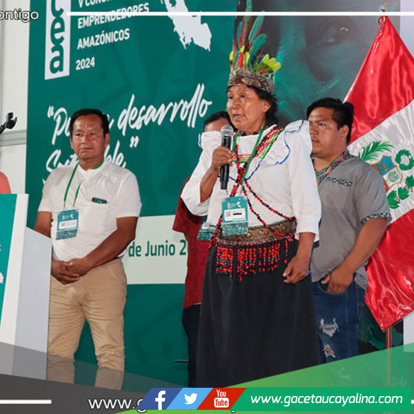 Lideres nativos respaldan a Palmicultora Ocho Sur en el V Congreso Amazónico 2024