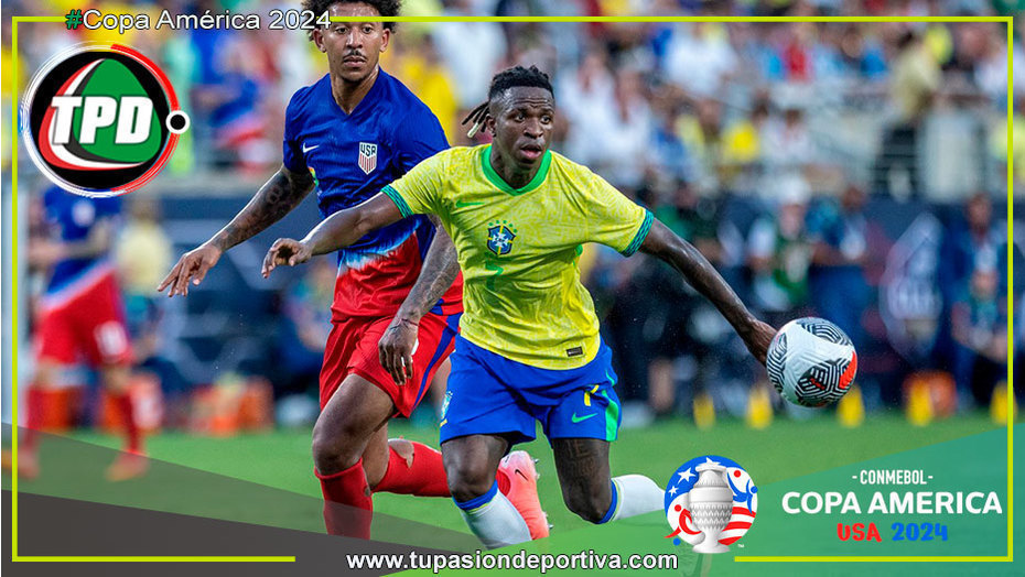 Estados Unidos Empata con Brasil en Vibrante Encuentro de Preparación para la Copa América