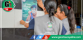 Sepahua Refuerza la Lucha Contra el Trabajo Infantil