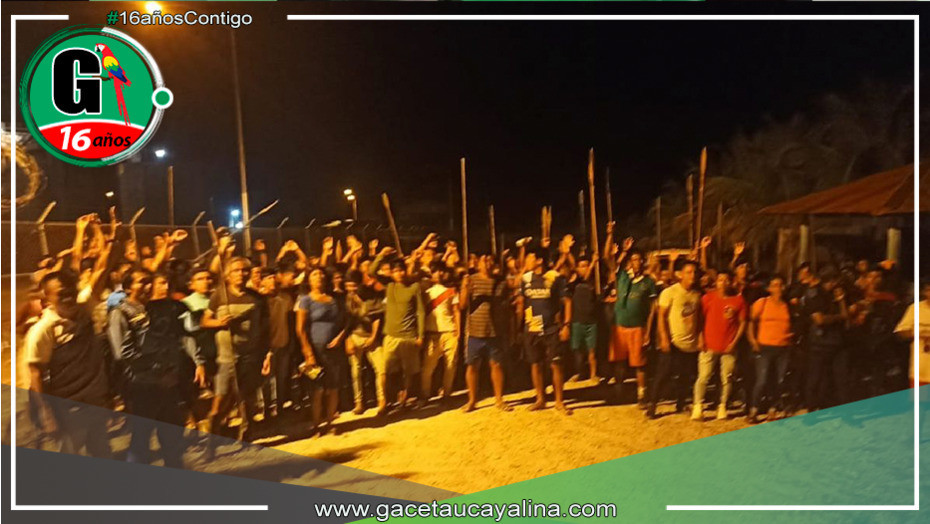 Protestas en Imaza por incumplimientos del Gobierno Regional de Amazonas