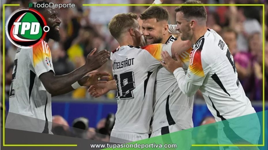 Alemania goleó a Escocia