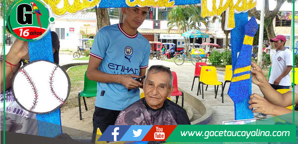 Cientos de Padres Reciben Corte de Cabello Gratis en Contamana