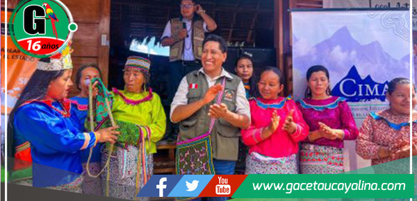 Inauguración de Local Artesanal para Asociación Metsa Biri en Santa Rosa de Aguaytía