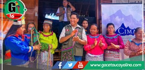 Inauguración de Local Artesanal para Asociación Metsa Biri en Santa Rosa de Aguaytía