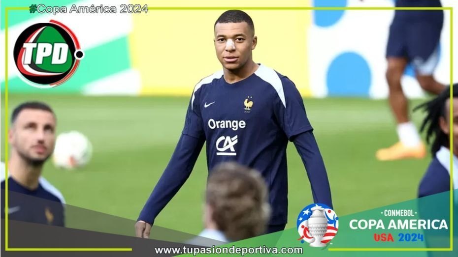 Kylian Mbappé reapareció en entrenamiento de Francia