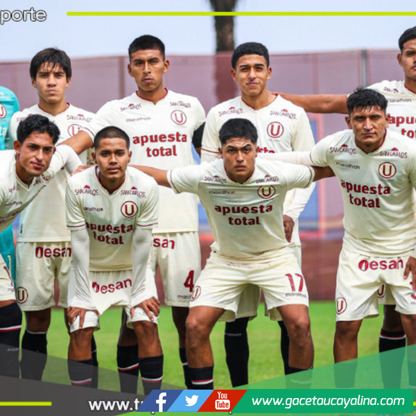 Con remontada, Universitario ganó 3-2 a Manucci por el Torneo de Reservas