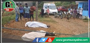 Tío y sobrino fueron asesinados a sangre fría por disputa de terrenos 