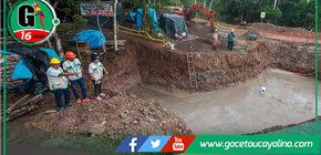 Regidores de municipalidad de Atalaya Verifican Avance de Puentes en Sepahua