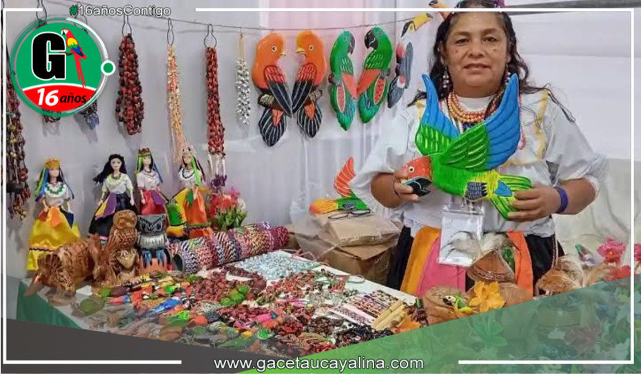 Feria expone la mejor artesanía amazónica