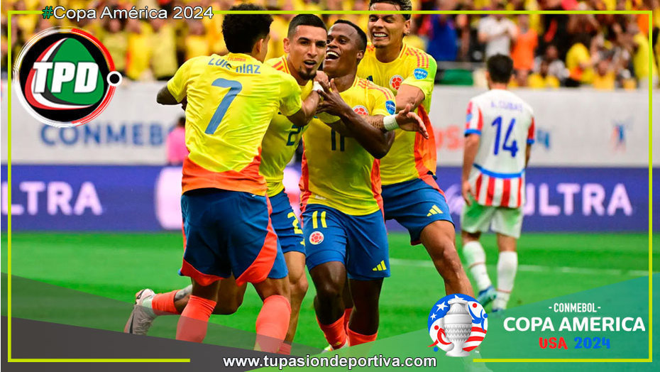 James Rodríguez brilla con dos asistencias en la victoria sobre Paraguay en la Copa América 2024