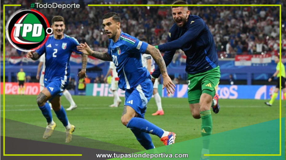 Italia empató a Croacia en último minuto y se clasificó a Octavos de la Eurocopa