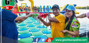Se inaugura el parque acuático 