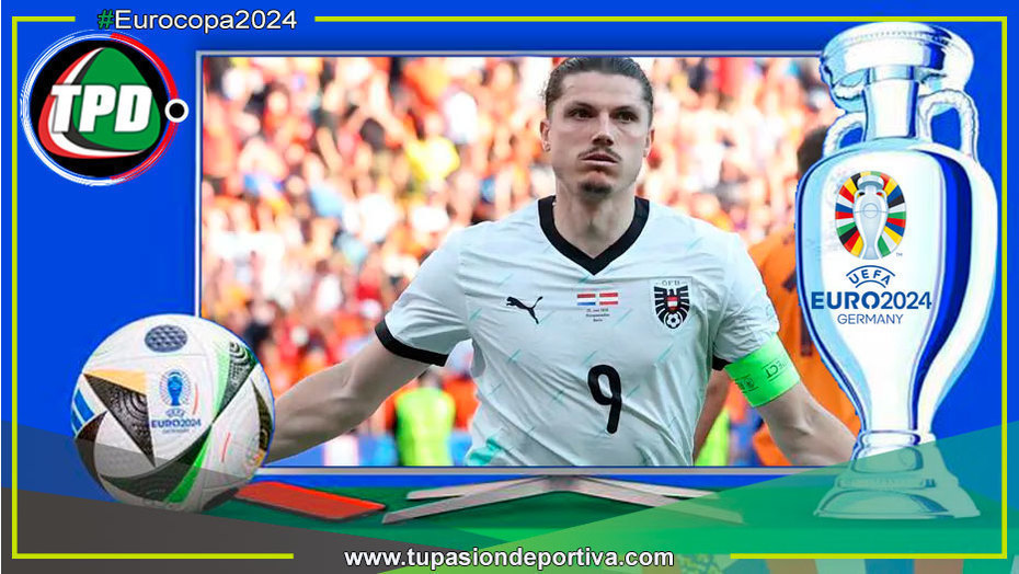 Austria vence a Países Bajos y asegura el primer lugar del grupo en la Eurocopa 2024