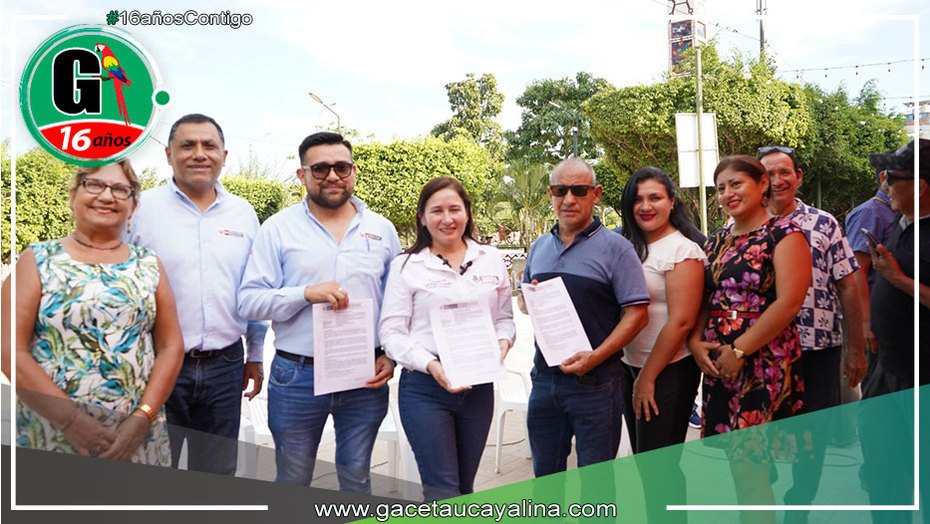 Alcaldesa de Coronel Portillo entrega terreno para el Circuito Turístico