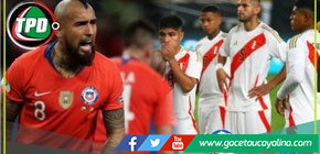 Arturo Vidal se rinde ante jugador de Perú 