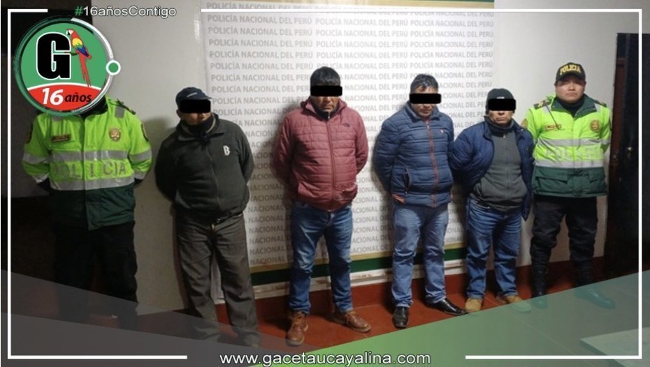 Desmantelan banda “Los huaqueros”