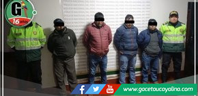 Desmantelan banda “Los huaqueros”