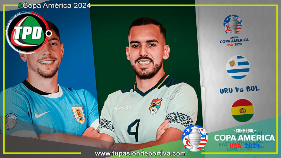 Uruguay y Bolivia buscan definir su destino en la Copa América 2024